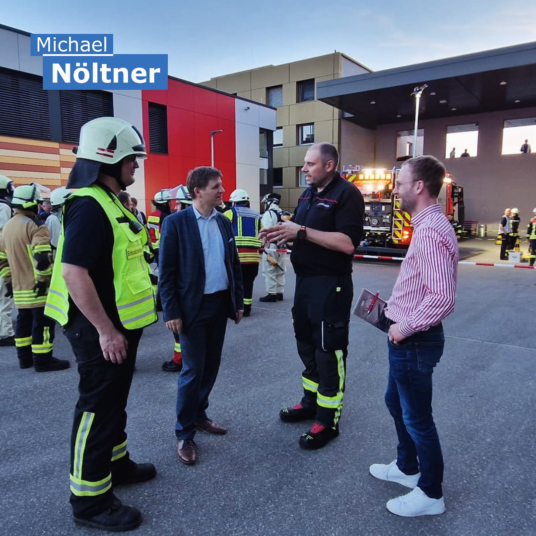 Übung der ABC-Feuerwehrzüge