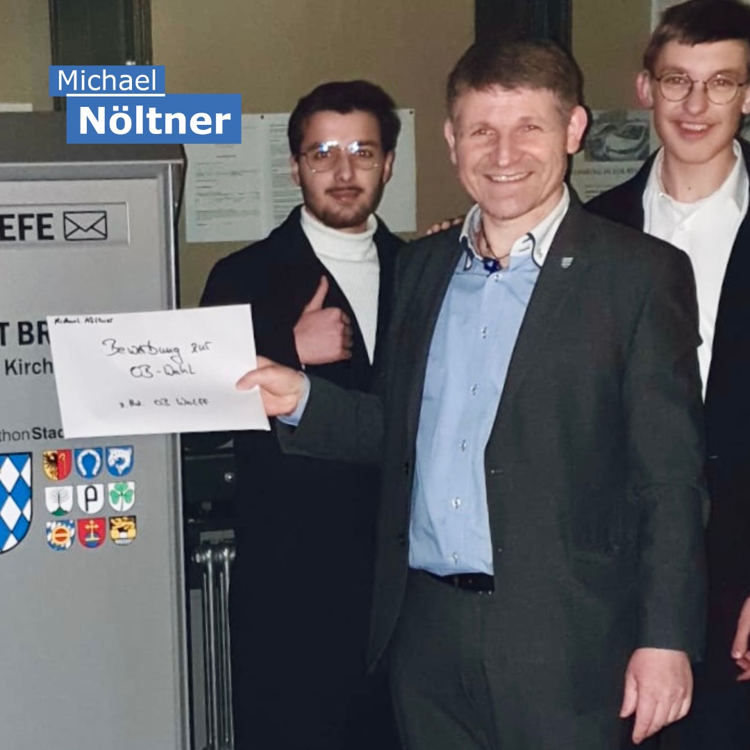 Bewerbung für die Kandidatur als Ihr Oberbürgermeister