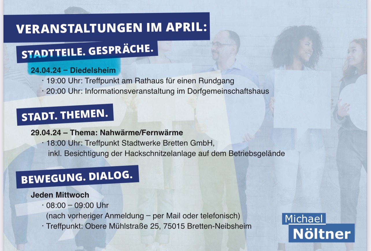 Stadtteile. Gespräche. Diedelsheim.